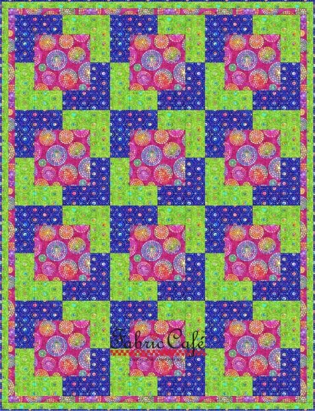 Town Square 3-Yard Quilt Pattern - etsy