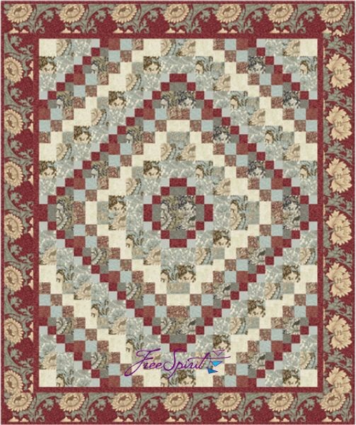 Town Square Life - free quilt pattern