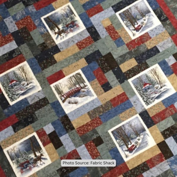 Town Square Quilt Idea from Fabric Shack