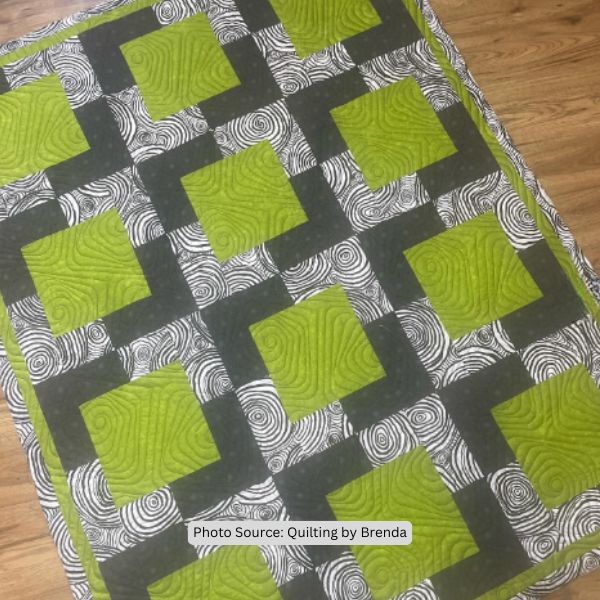 Town Square Quilt Idea from Quilting by Brenda