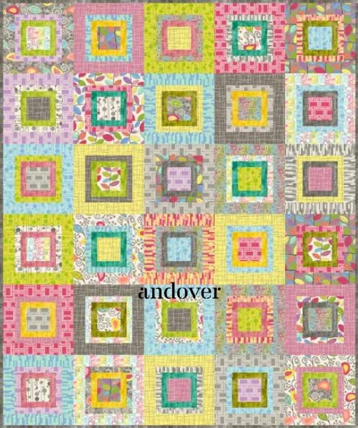 Uptown Square - free quilt pattern