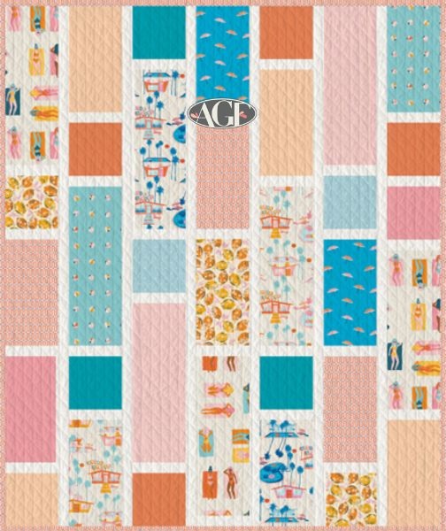 Walking On Sunshine - free quilt pattern