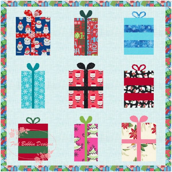 All Wrapped Up! Presents Quilt Pattern - etsy