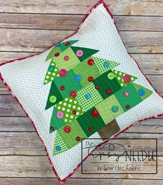 Button Tree Pillow Quilt Pattern - etsy