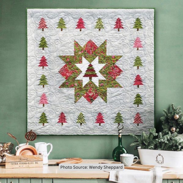Christmas Star Quilt Idea from Wendy Sheppard