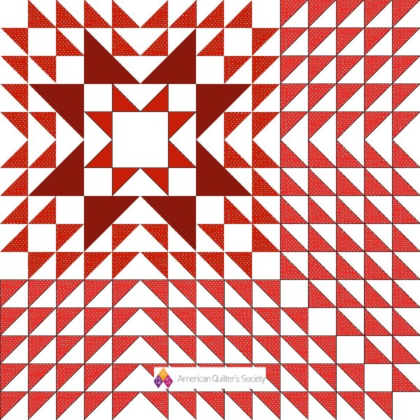 Christmas Star - free quilt pattern
