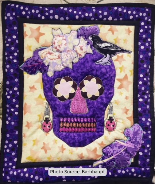 Day of the Dead Quilt Ideas from Barbhaupt