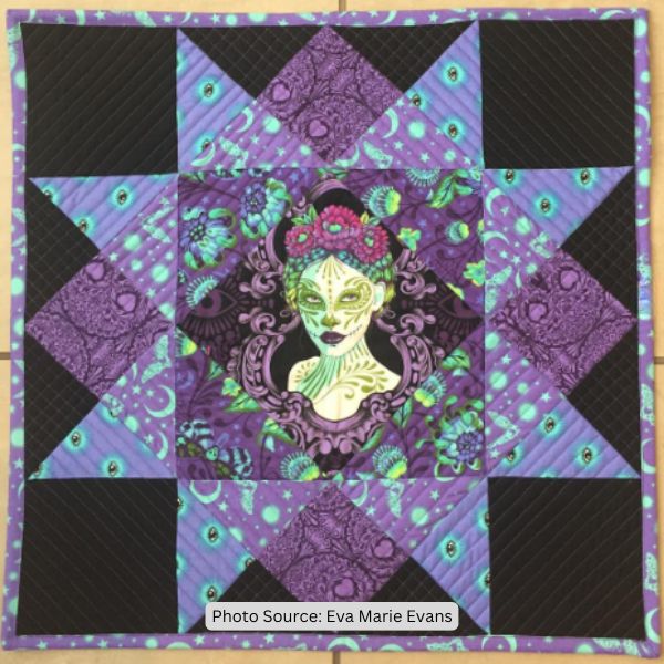 Day of the Dead Quilt Ideas from Eva Marie Evans