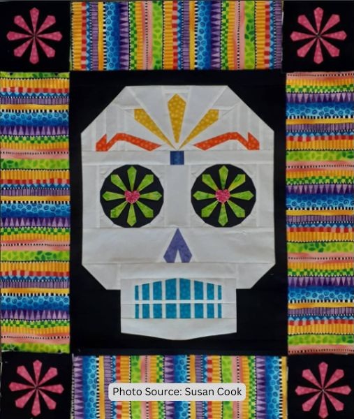 Day of the Dead Quilt Ideas from Susan Cook