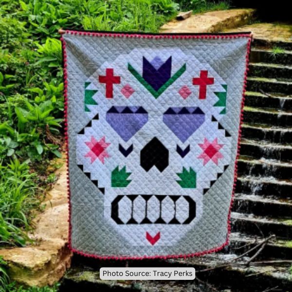 Day of the Dead Quilt Ideas from Tracy Perks