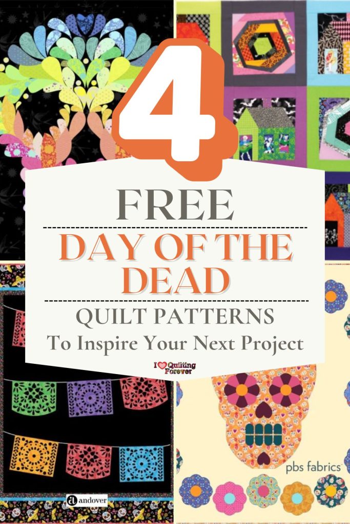Day of the Dead Quilt Patterns Roundup 2 ILQF Pinterest