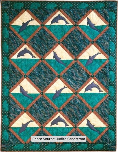 Dolphin Dream - free quilt pattern