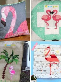 Flamingo Quilt Patterns Roundup Featured Cover