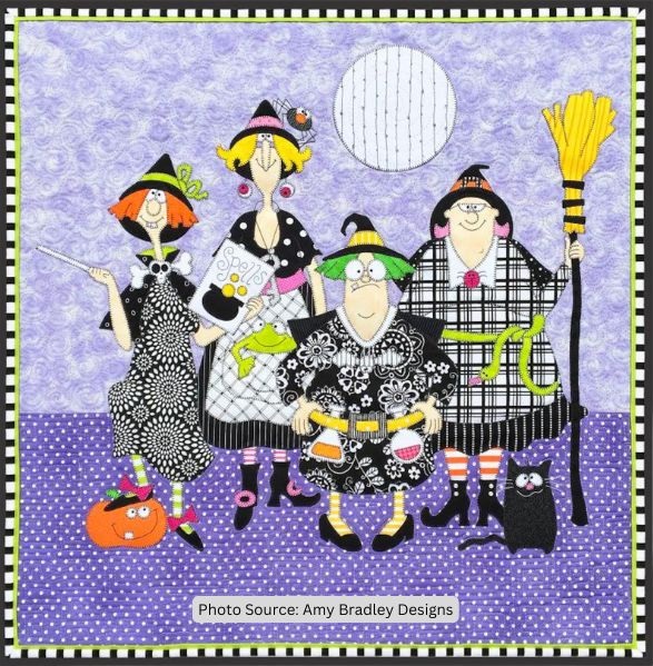 Four Witches Quilt Pattern - etsy