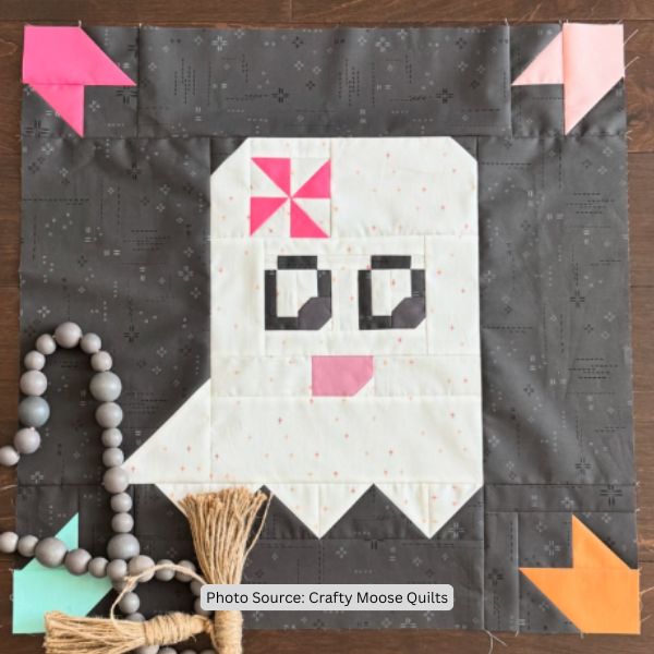 Ghost Quilt Idea from Crafty Moose Quilts