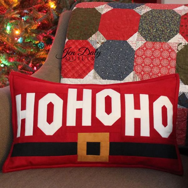 Hey Santa Pillow Sham Quilt Pattern - etsy