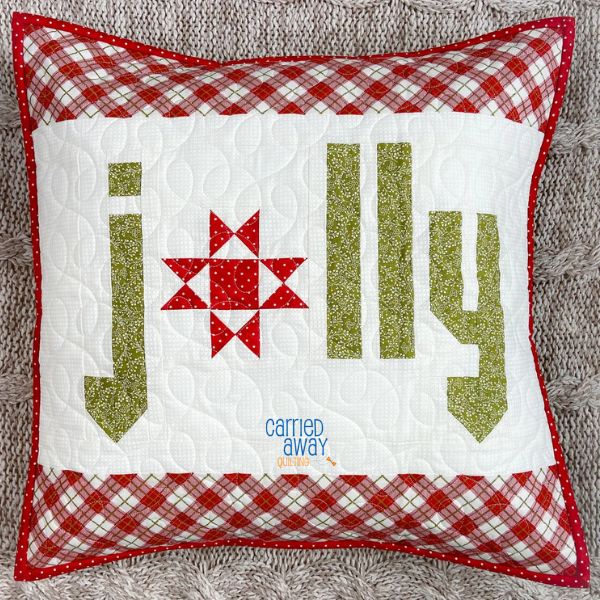 Jolly Mini Pillow Quilt Pattern -etsy