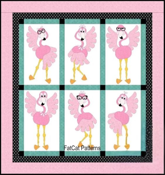 Let's Flamingle Quilt Pattern - etsy