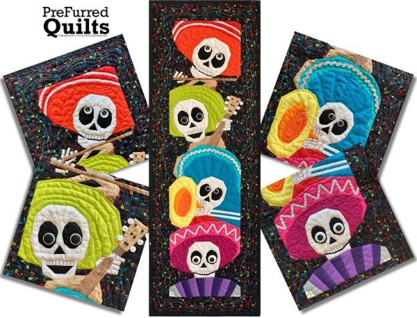 Meet the Skellytones Quilt Pattern - etsy