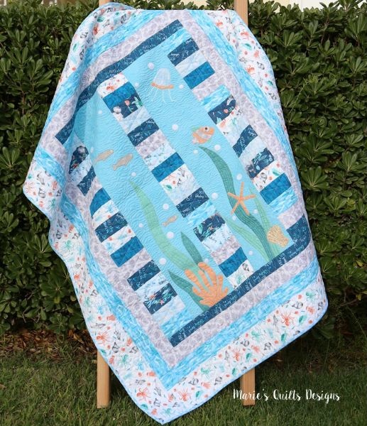 Ocean Quilt Pattern - etsy