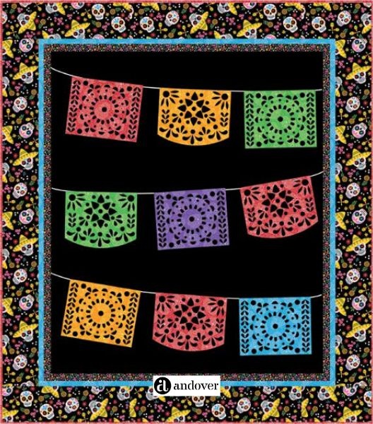 Papel Picado - free quilt pattern