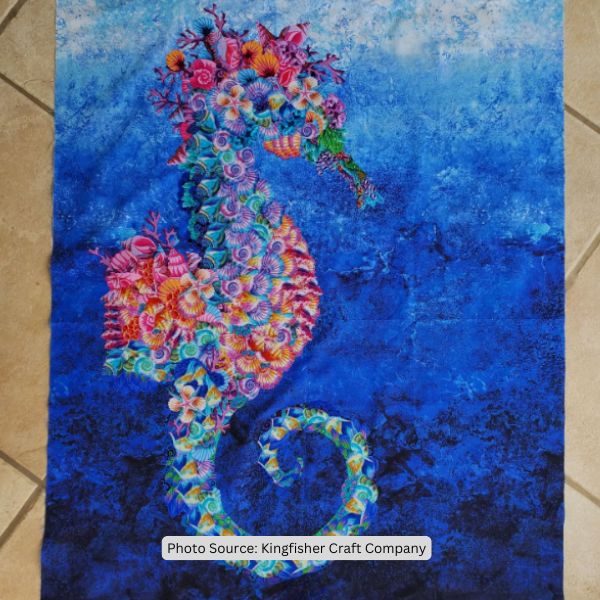 Sea Animal Quilt Idea from Kingfisher Craft Company