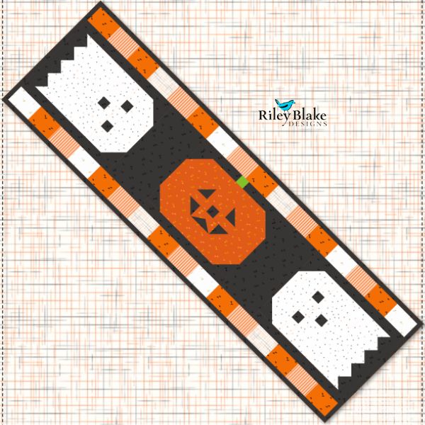 Spooky Table Runner - free quilt pattern