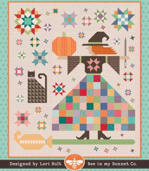 The Quilted Witch Quilt Pattern - etsy