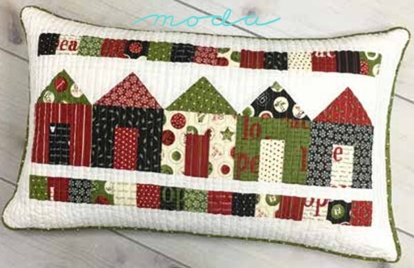 Township Pillow - free quilt pattern
