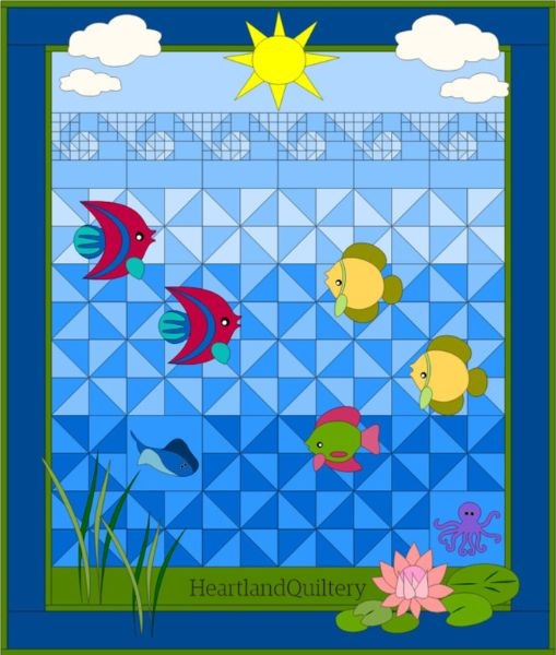Under the Sea Quilt Pattern - etsy