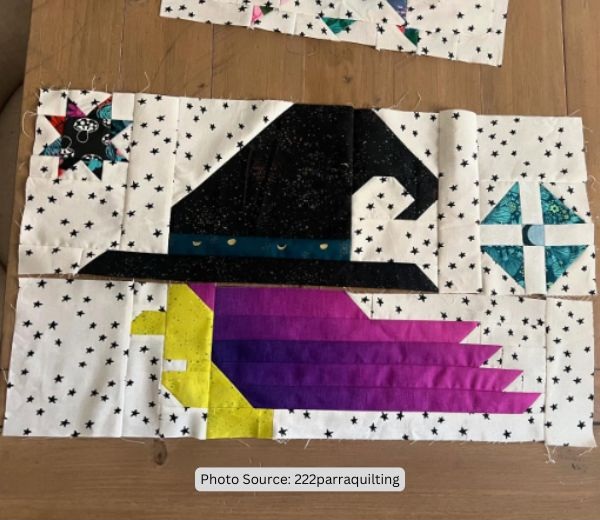 Witch Quilt Idea from 222parraquilting