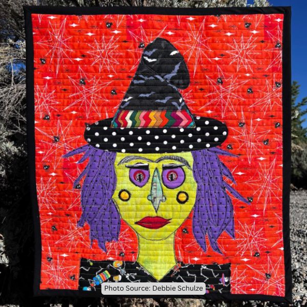 Witch Quilt Idea from Debbie Schulze