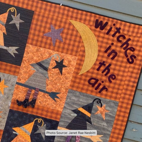 Witch Quilt Idea from Janet Rae Nesbitt