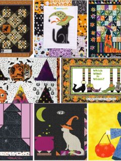 Witch Quilt Patterns Roundup Featured Cover