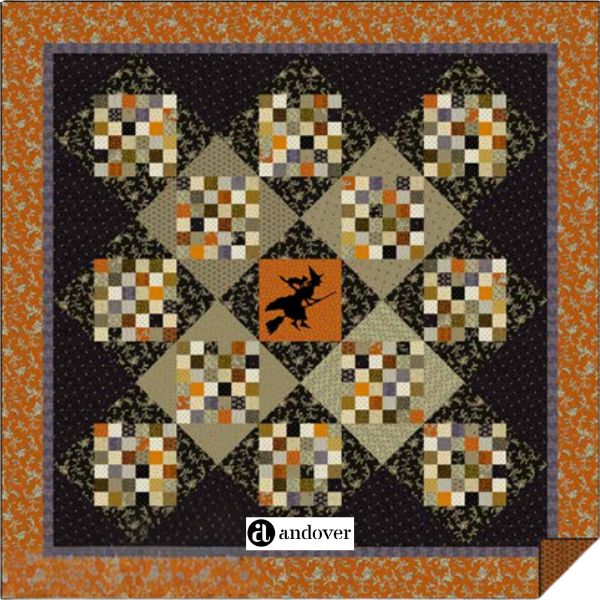Witchy Ride - free quilt pattern