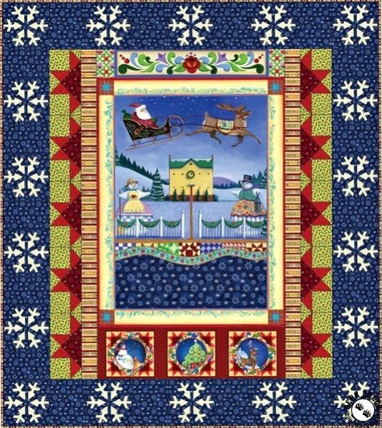 A Village Christmas - free quilt pattern