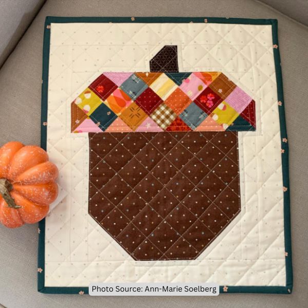 Acorn Quilt Idea from Ann-Marie Soelberg