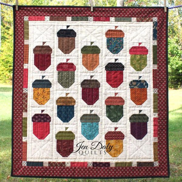 Acorns Aplenty Quilt Patter - etsy
