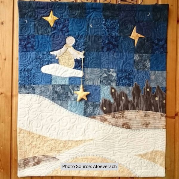 Angel Quilt Idea from Aloeverach