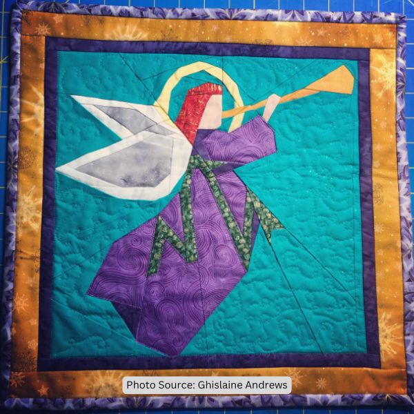 Angel Quilt Idea from Ghislaine Andrews