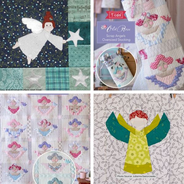 Angel Quilt Patterns Roundup Featured Cover