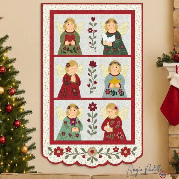 Angels of Christmastime Quilt Pattern - etsy