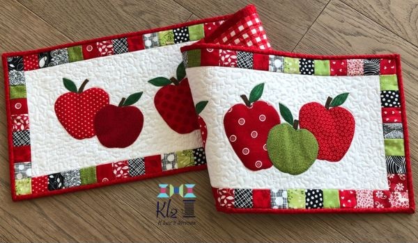 Applefest Table Runner Quilt Pattern - etsy