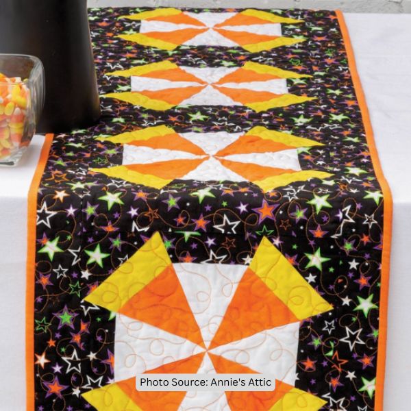 Candy Corn Quilt Idea from Annie's Attic