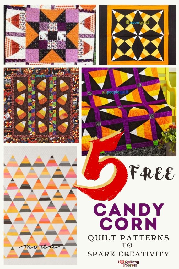 Candy Corn Quilt Patterns Roundup 3 ILQF Pinterest