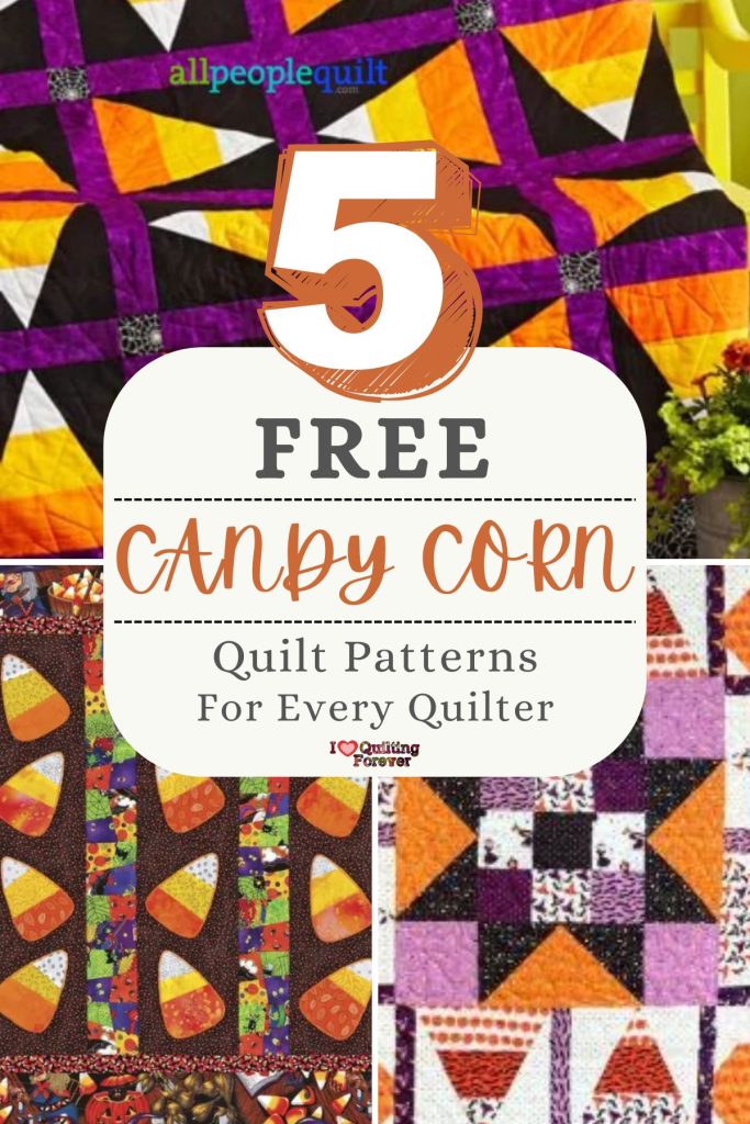 Candy Corn Quilt Patterns Roundup 4 ILQF Pinterest