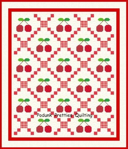 Cherry On Top Picnic - free quilt pattern