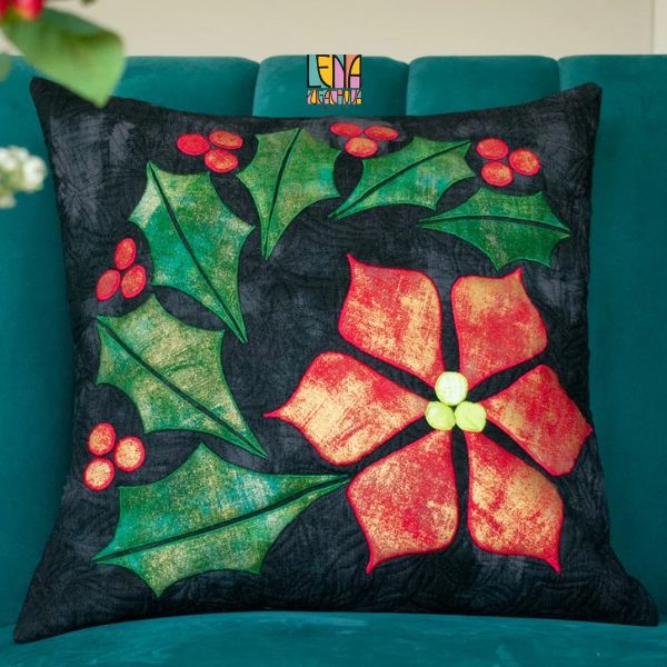 Christmas Wreath Quilt Block Pattern - etsy