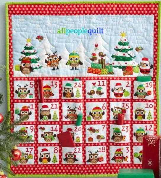 Countdown to Christmas - free quilt pattern