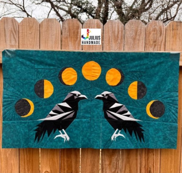 Crow Quilt Idea from Julius Handmade